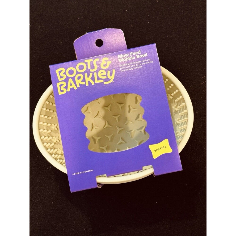 Boots and Barkley Slow Feed Wobble Bowl